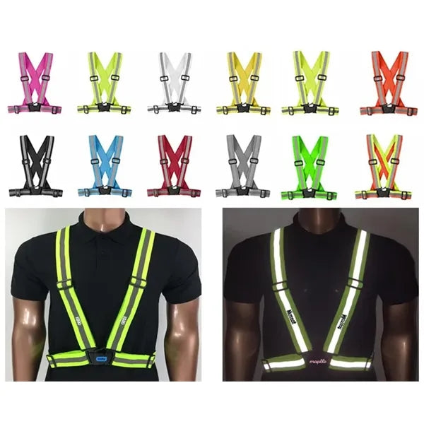 Adjustable eflective Vest Running Gear