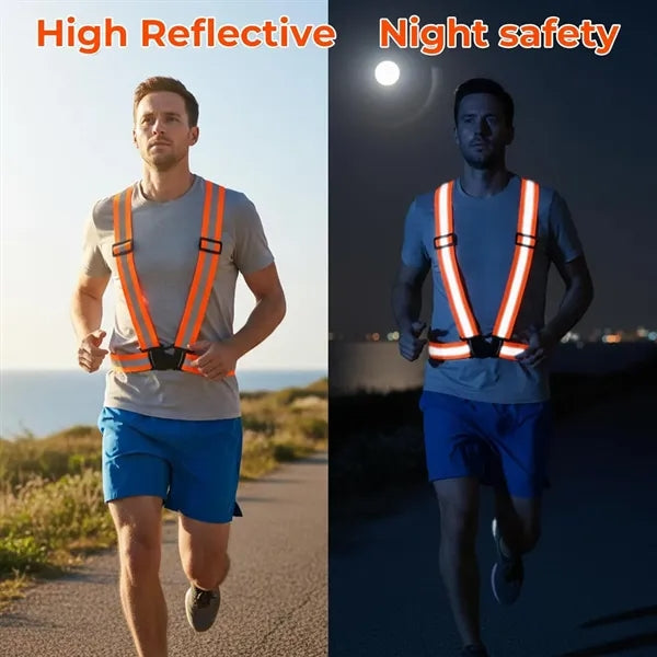 Adjustable eflective Vest Running Gear