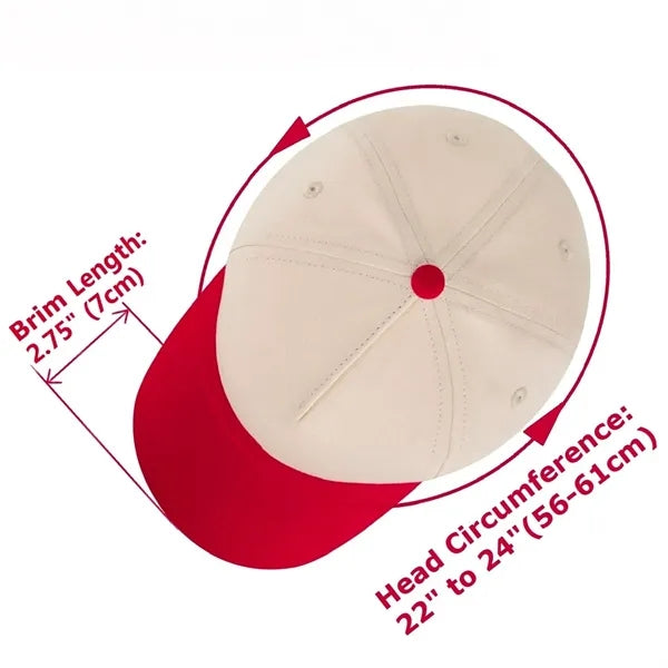 Trucker Hat Two Tone Adjustable Snapback Retro Cap