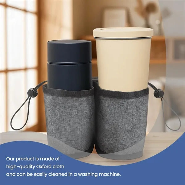 Travel Luggage Cup Holder Drink Carrier Hands Free