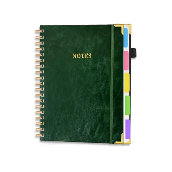 Soft Cover PU Leather Notebook With Pen