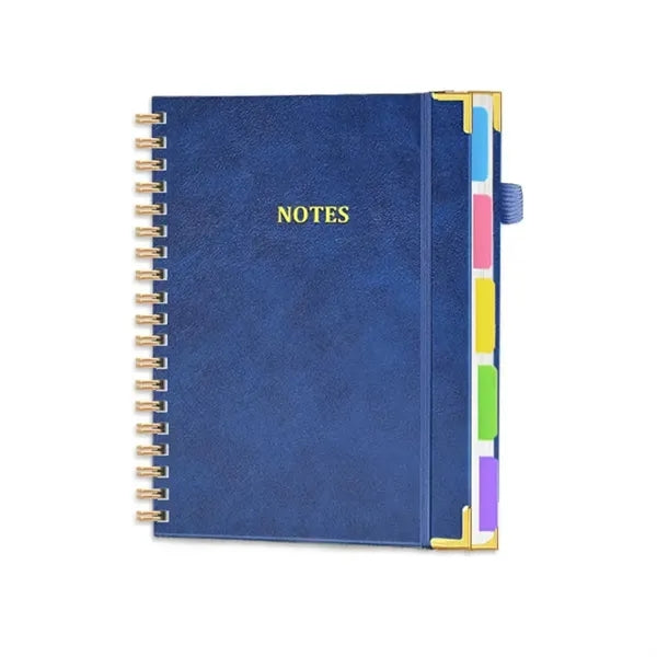 Soft Cover PU Leather Notebook With Pen