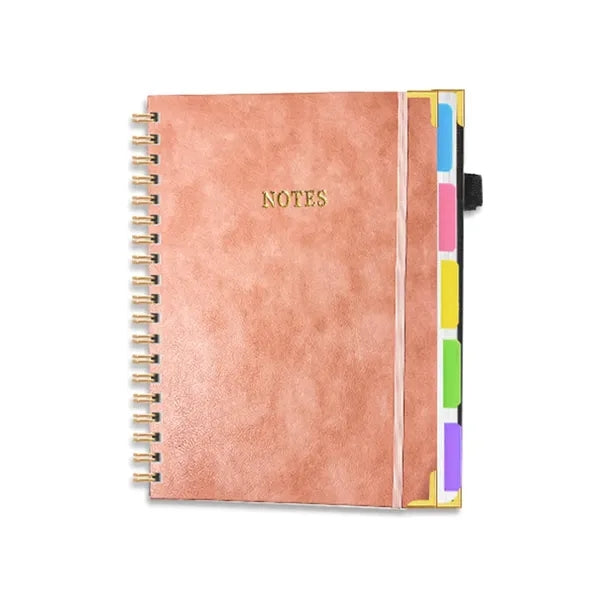 Soft Cover PU Leather Notebook With Pen