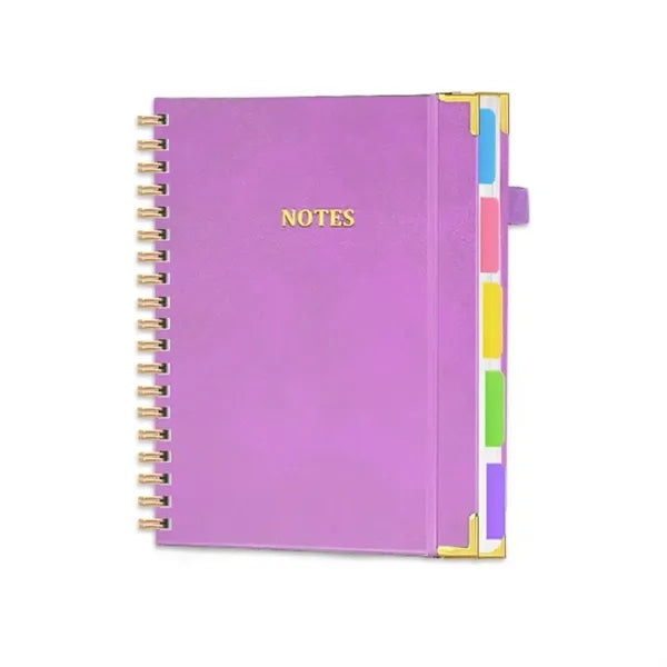 Soft Cover PU Leather Notebook With Pen