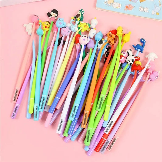 Shaking Cute Cartoon Animal Plastic Pens
