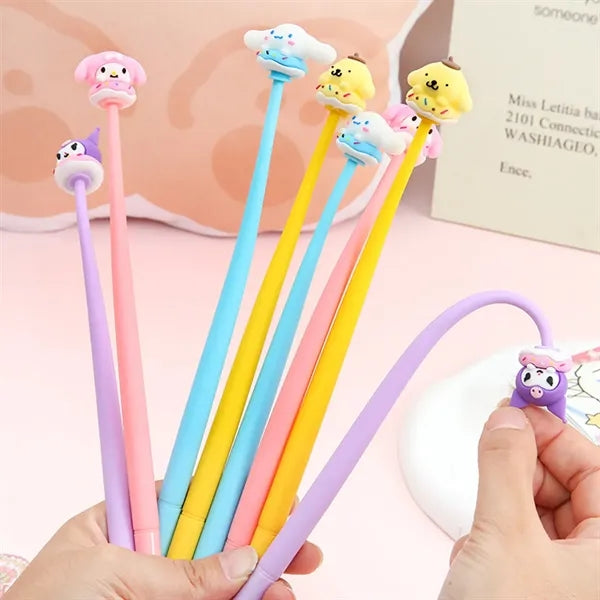 Shaking Cute Cartoon Animal Plastic Pens