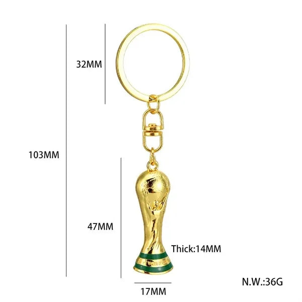 World Cup Bottle Opener Keychain