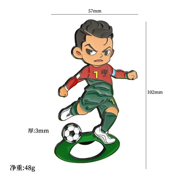 World Cup Bottle Opener Keychain