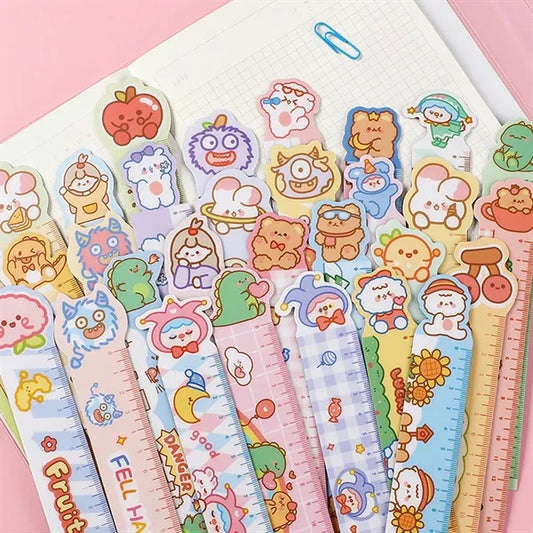 Cartoon Flexible Ruler with Customizable Design and Colors