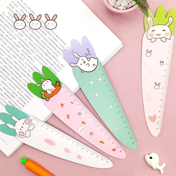 Cartoon Flexible Ruler with Customizable Design and Colors