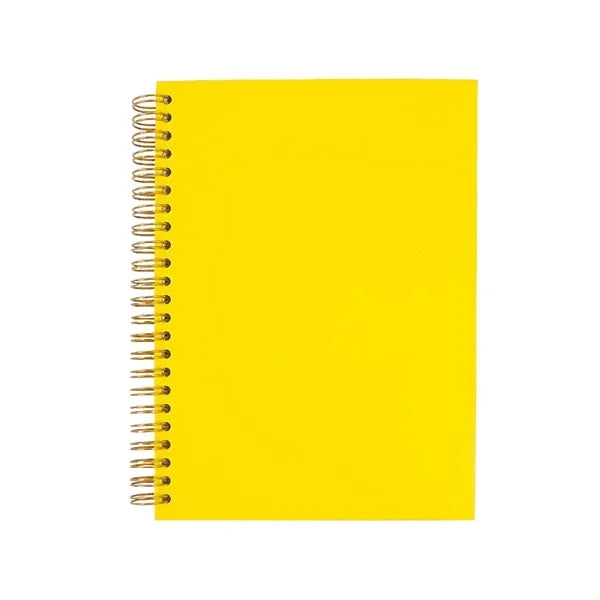 Spiral Notebook Colorful Hard Cover