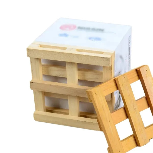 Self Adhesive Notepad With Wooden Pallet