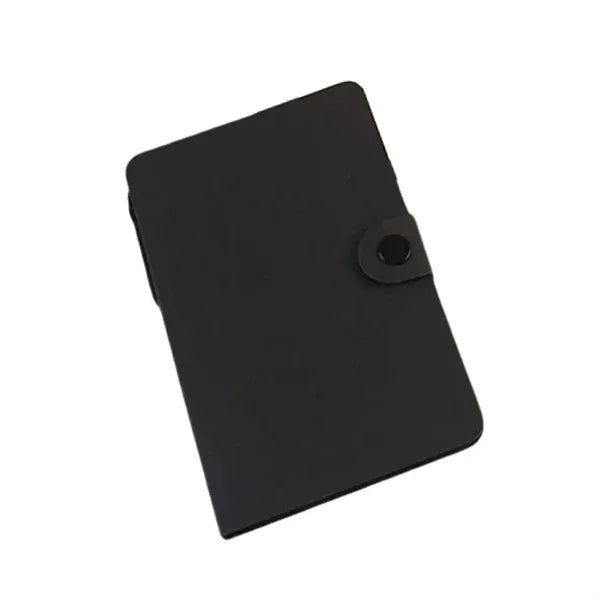 Kraft Paper Notebook With Sticky Notes And Flags