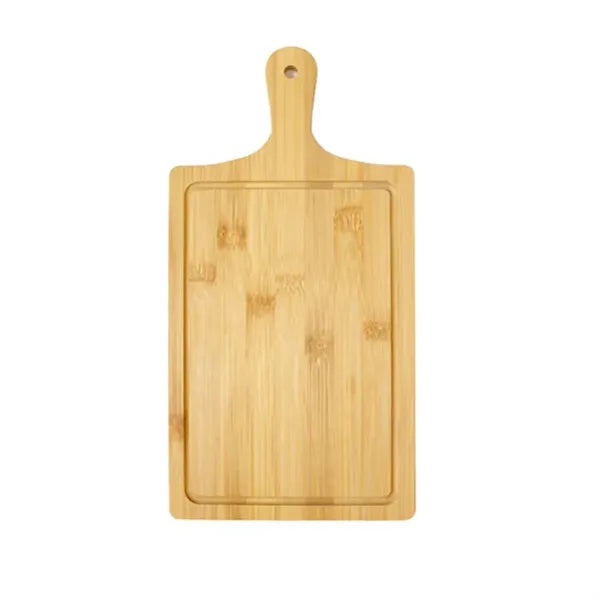 Wooden Pizza Board Paddle With Handle