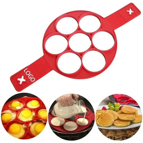 Silicone Round Egg And Pancake Mold