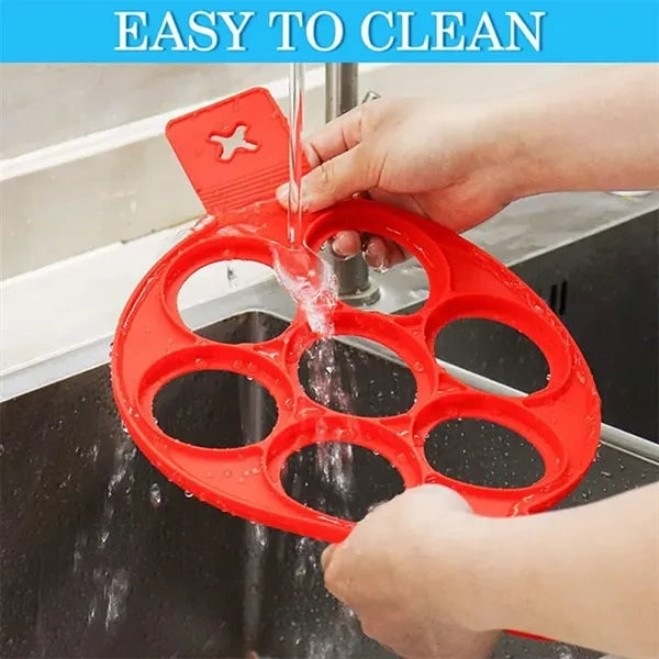 Silicone Round Egg And Pancake Mold