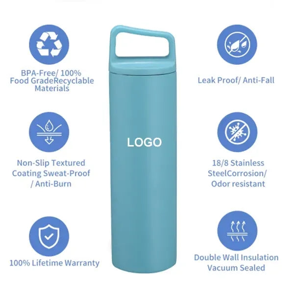 20oz Stainless Steel Tumbler With Handle