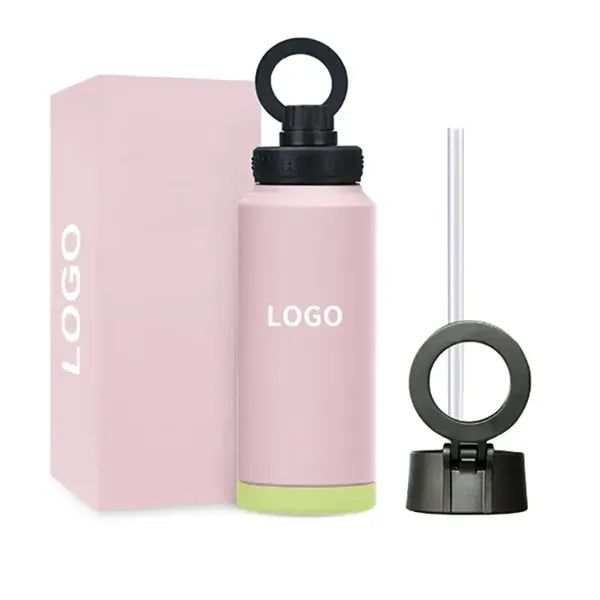 32oz Stainless Steel Magnetic Ring Water Bottle