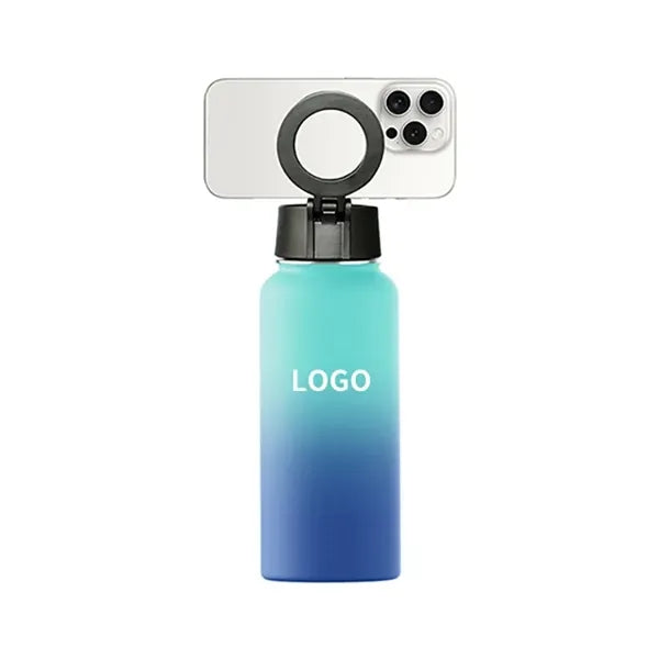 32oz Stainless Steel Magnetic Ring Water Bottle