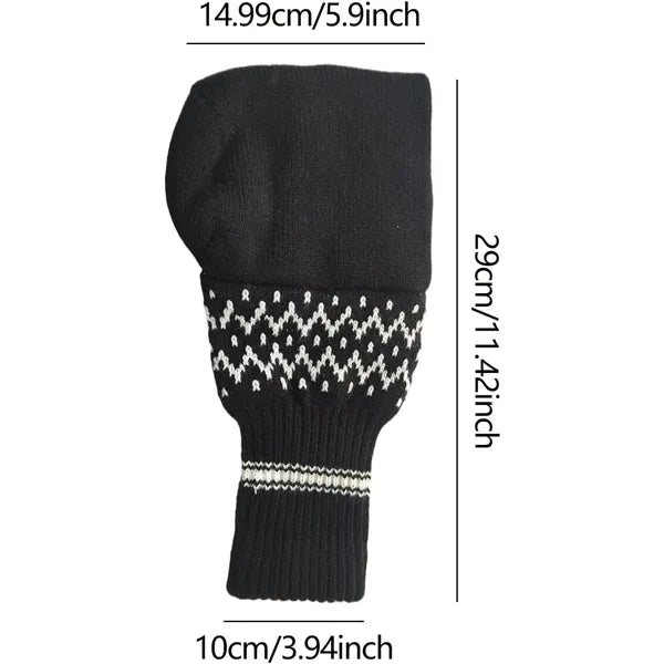 Knit Stitched Drink Mitt Holder