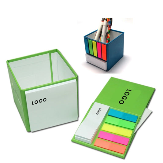 Multifunctional Collapsible Sticky Note Pen Container