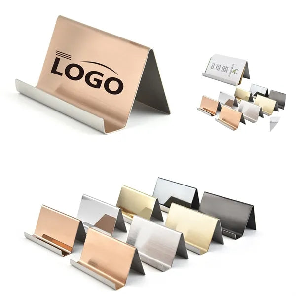 304 Stainless Steel Business Card Holder