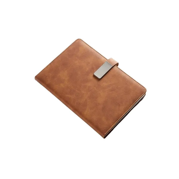 A5 PU Leather Notebook with Magnetic Buckle