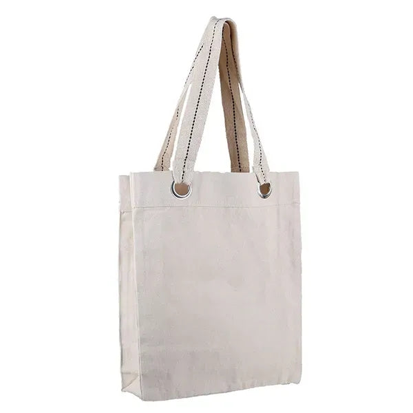 12 Oz. Klamath Cotton Canvas Tote W/large Grommets