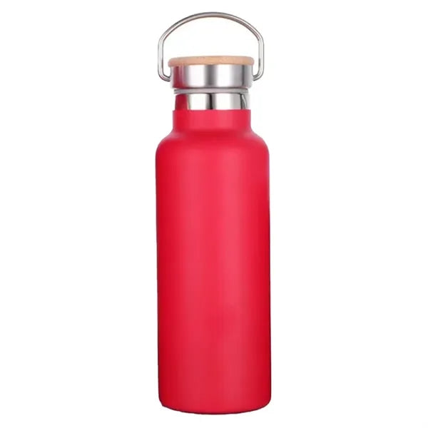 17oz Thermos Water Bottles with Bamboo Lid