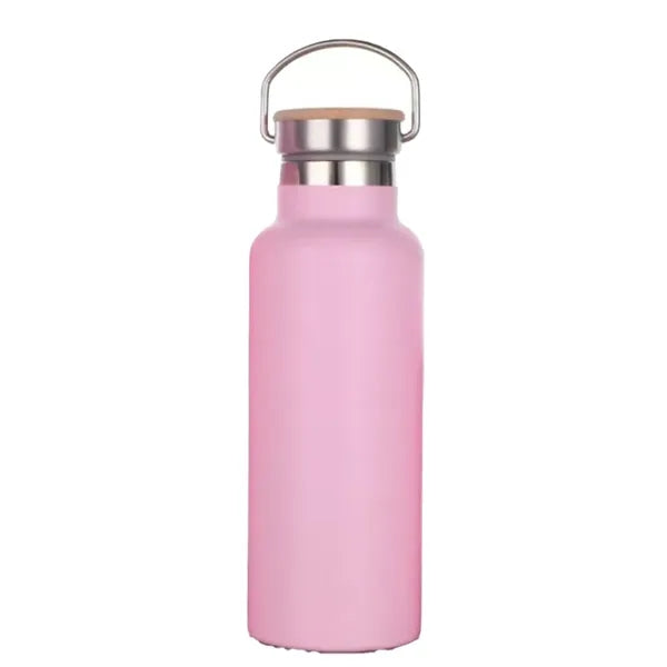 17oz Thermos Water Bottles with Bamboo Lid