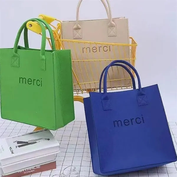 Felt Handbag Tote Bag