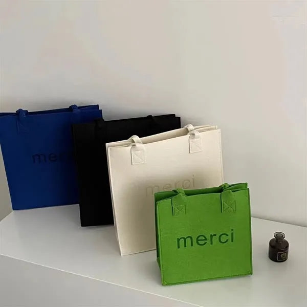 Felt Handbag Tote Bag
