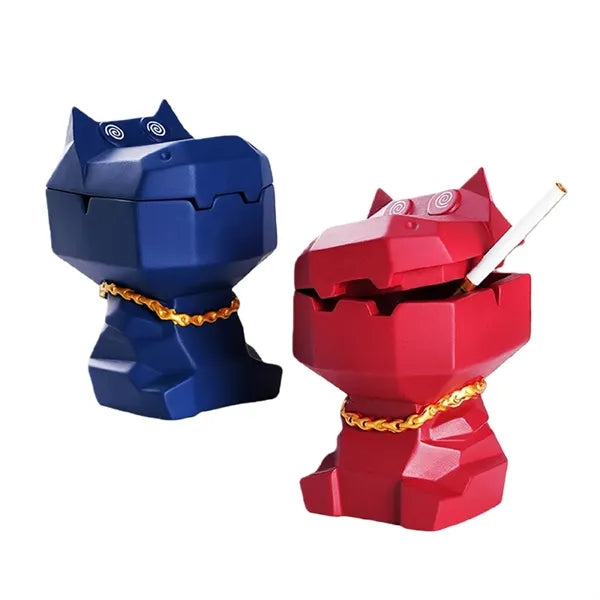 Novelty Smoking Gift Dog Ashtray with Creative Design