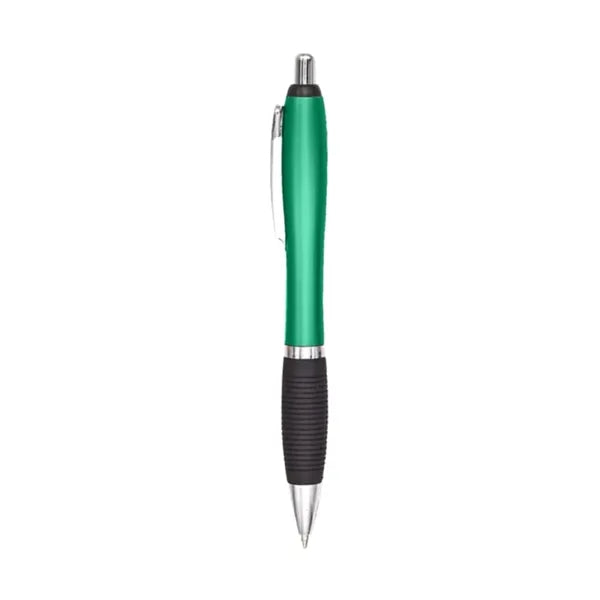 Union Printed - Contour Metallic Grip Click Pen