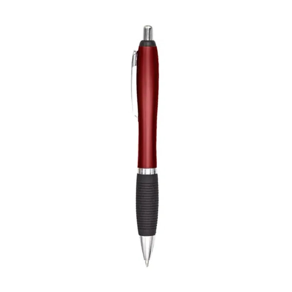 Union Printed - Contour Metallic Grip Click Pen