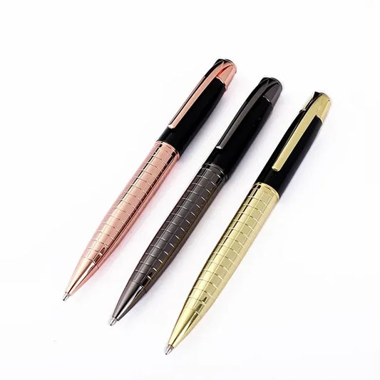 Metal Rotating Engraved Ballpoint Pen