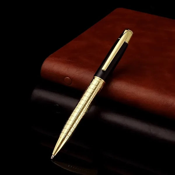 Metal Rotating Engraved Ballpoint Pen