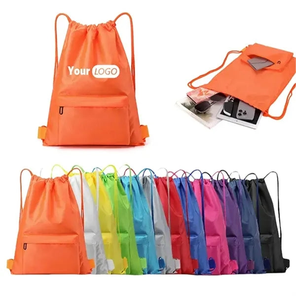 Oxford Drawstring Backpack