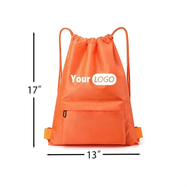 Oxford Drawstring Backpack