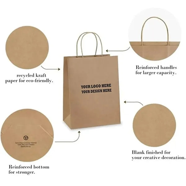 Brown Paper Bag with Handle