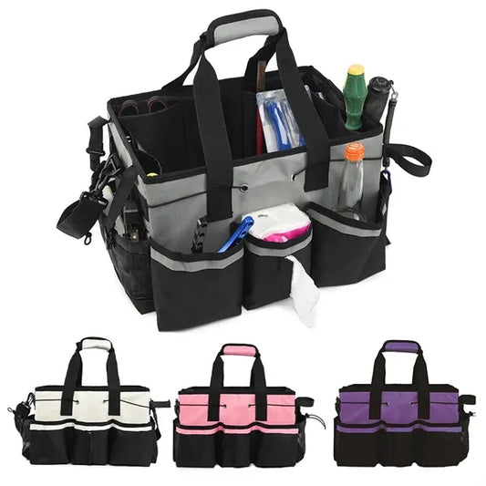 Oxford Cloth Tool Tote Bag With Multi Pocket