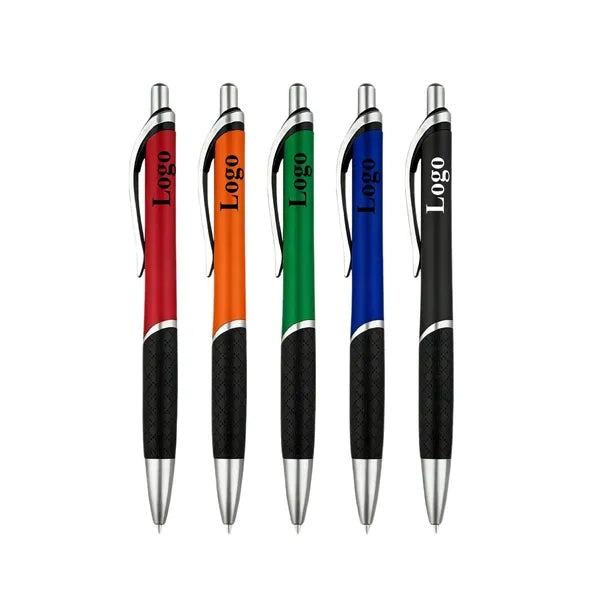 Plastic Pen with Rubber Touch