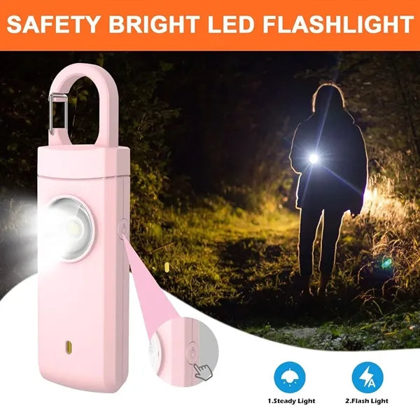 Self Defense USB Rechargeable Alarm