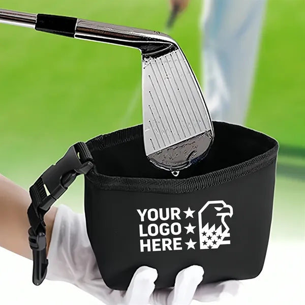 Golf Club Ball Cleaning Waterproof Pouch Bag Gear