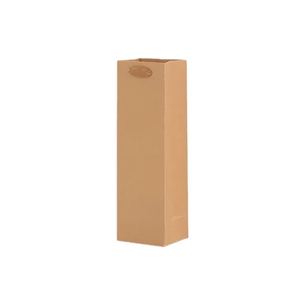 Heavy Kraft Wine Gift Bag With Rope Handle