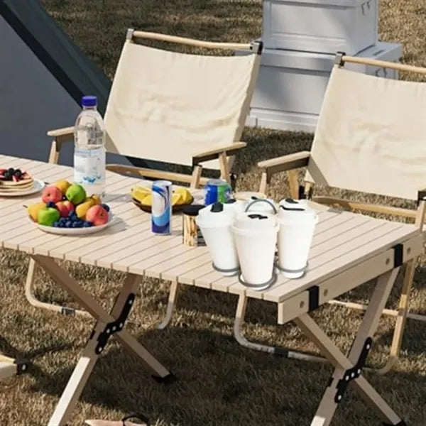 Portable Foldable Cup Holder Six-Cup Drink Carrier