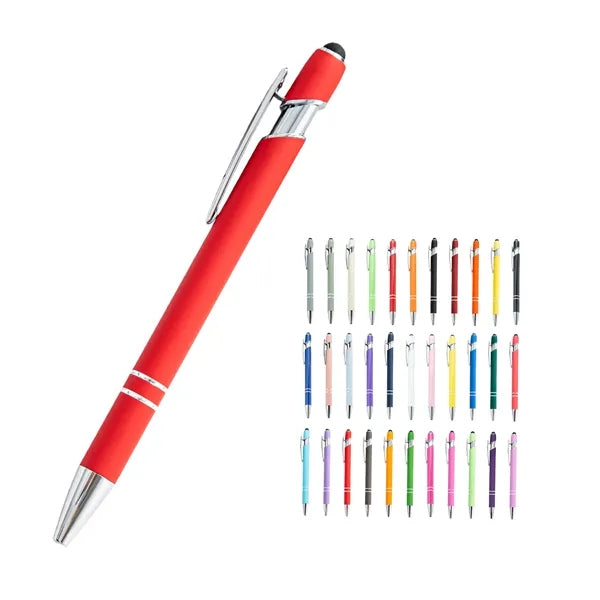 Aluminum Stylus Tip Ballpoint Writing Pen