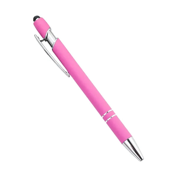 Aluminum Stylus Tip Ballpoint Writing Pen