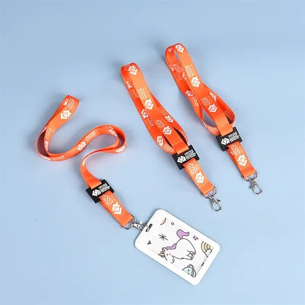 ID card holder with lanyard for security
