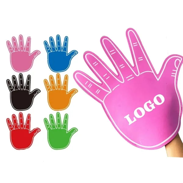 EVA Foam Five Fingers Big Cheering Hand Palm Glove